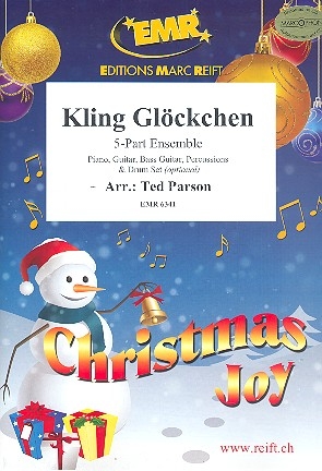 Kling Gl�ckchen kling for flexible 5-part ensemble (rhythm group ad lib) score and parts