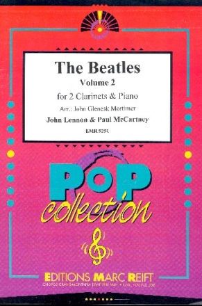 The Beatles vol.2: f�r 2 Klarinetten und Klavier Partitur und Spielpartitur
