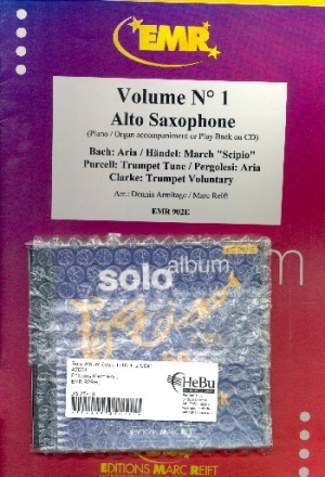 Solo Album vol.1-10 (+2 CD's) for alto saxophone and piano