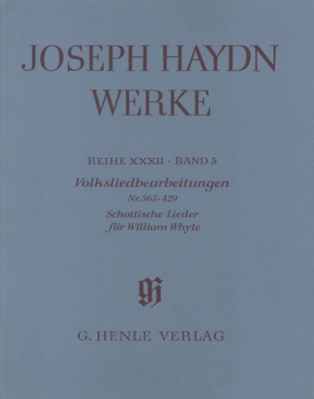 Haydn, Joseph Volksliedbearbeitungen Nr. 365-429