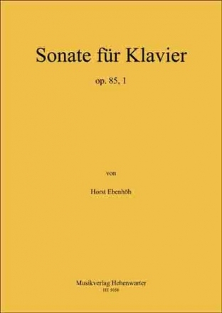 Sonate Nr.2 op.85,1 fr Klavier