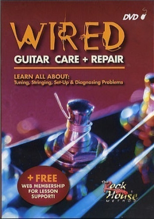 Wired: Guitar Care And Repair (DVD) Guitar Instructional DVD & Video/Guitar & Bass/Guitar
