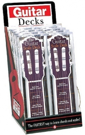 Guitar Scale Deck Counterpack (10) Guitar Tuition Books/Guitar & Bass/Guitar