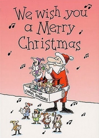 Music Gallery: 'We Wish You  A Merry Christmas' Greeting Card  Gifts