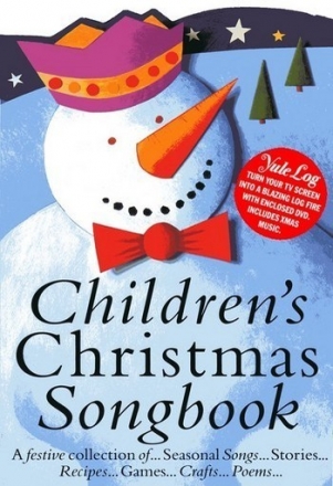Children s Christmas Songbook In Colour + Yule Log DVD Voice, Piano Solo Sheet Music & Songbooks/Piano & Keyboard/Piano Solo/Christmas/Mixed So