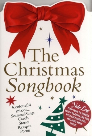The Christmas Colour Songbook + Yule Log DVD Voice, Piano Solo Sheet Music & Songbooks/Piano & Keyboard/Piano Solo/Christmas/Mixed So