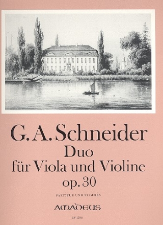 Duo op.30 fr Viola und begleitende Violine