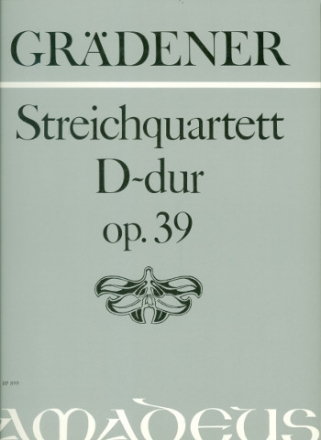 Streichquartett D-Dur op.39 Stimmen