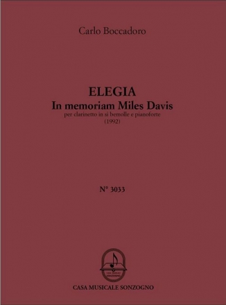 Elegia per clarinetto e pianoforte