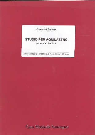 Studio per aquilastro fr Harfe und Klavier