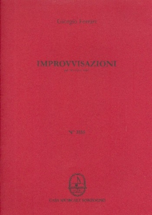 Improvvisazioni per violino solo