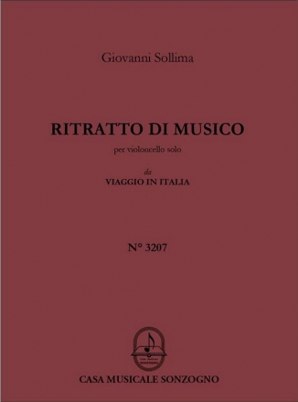Ritratto di musico da Viaggio in Italia per violoncello