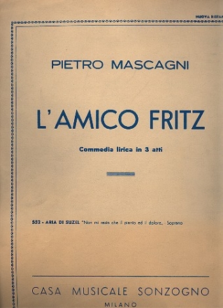 Non mi resta che il pianto ed il dolore per soprano e pianoforte (it)