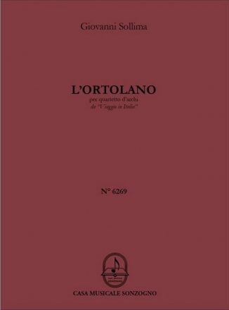 L'ortolano aus Viaggio in Italia fr Streichquartett Partitur und Stimmen