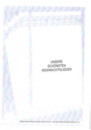 Unsere sch�nsten Weihnachtslieder f�r Gesang und Zither (2 Zithern)