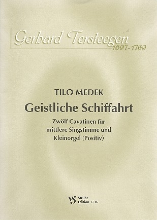 Geistliche Schiffahrt fr Gesang (mittel) und Orgel (Positiv) Partitur