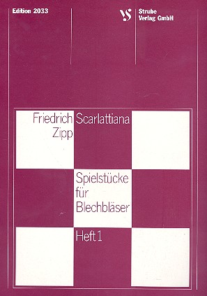 Scarlattiana Band 1 fr Blechblser/Posaunenchor Spielpartitur
