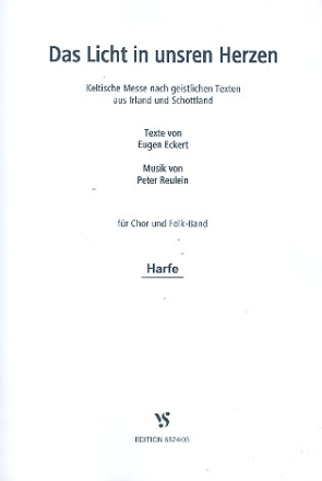 Das Licht in unsren Herzen fr gem Chor und Folk-Band Harfe