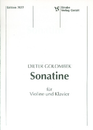 Sonatine fr Violine und Klavier