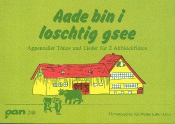 Aade bin i loschtig gsee fr 2 Altblockflten Spielpartitur