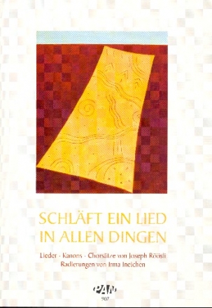 Schlft ein Lied in allen Dingen fr 1-4-stimmigen Chor (z.T. mit Instrumenten) Partitur