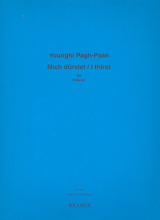 Mich drstet fr Klavier