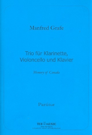 Memory of Canada fr Klarinette, Violoncello und Klavier Stimmen