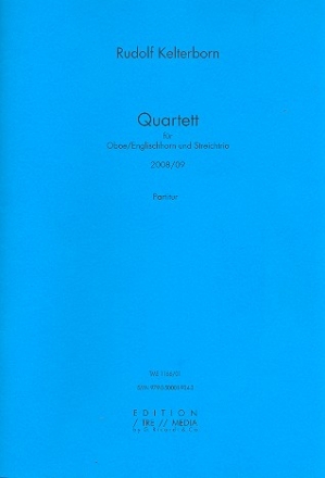 Quartett fr Oboe (Englischhorn), Violine, Viola und Violoncello Partitur