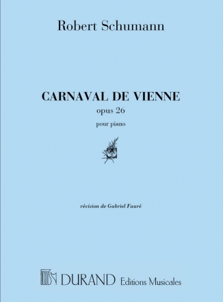 Schumann Carnaval De Vienne Piano Pianoforte