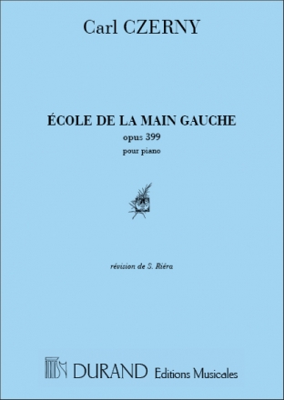 Czerny  Ecole Main Gauche Op 399 Piano Piano