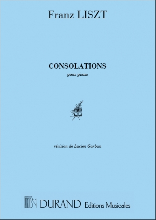 Liszt  Consolations Piano Piano