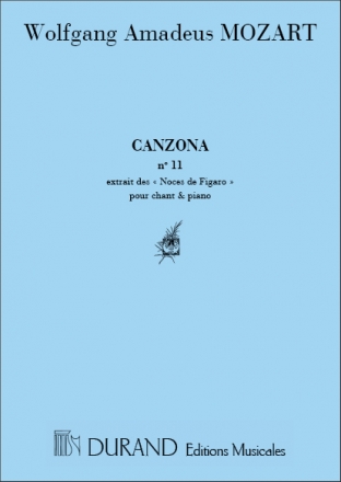Mozart  Noces De Figaro N 11 Vocal and Piano