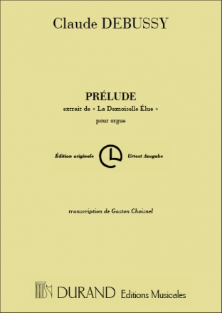 Debussy  Prelude-Damoiselle Org Harmony