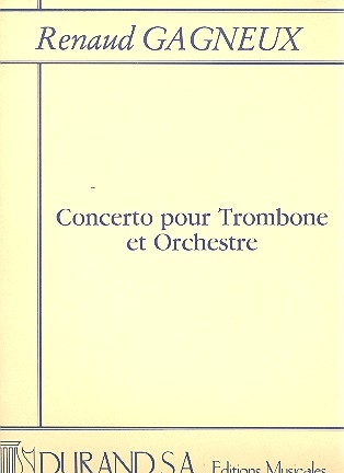 Concerto pour trombone et orchestre pour trombone et piano