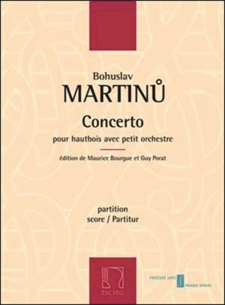 Concerto pour hautbois et petit orchestre partition