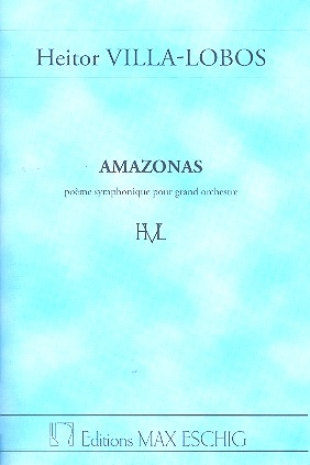 Amazonas pour orchestre partition de poche