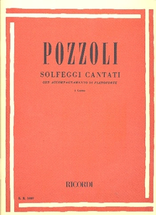 Solfeggi cantati vol.1 per canto e pianoforte