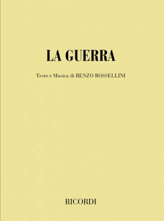 La Guerra   Libretto (it)