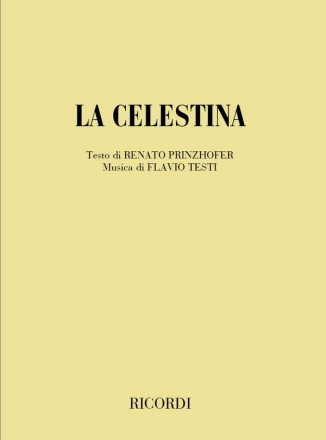 F. Testi La Celestina Books (Opera)