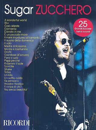 Zucchero: Sugar songbook lyrics/chords