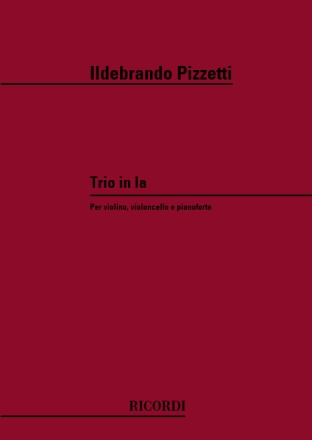 I. Pizzetti Trio In La Trii