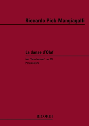 Pick Danse D'Olaf PIANOFORTE