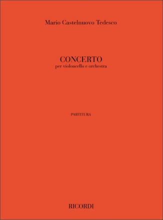 Tedesco M. Castelnuovo Concerto Per Violoncello E Orchestra Classical