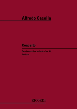 A. Casella Concerto Op. 58 classical