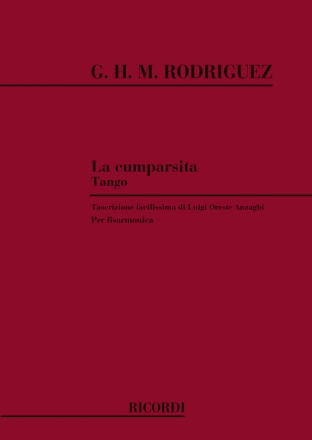 G. Matos Rodriguez La Cumparsita Fisarmonica
