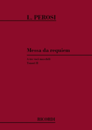 L. Perosi Messa Da Requiem Coro