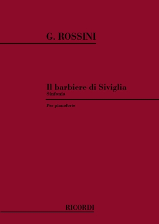G. Rossini Il Barbiere Di Siviglia: Sinfonia PIANO