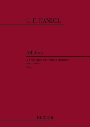 G.F. H�ndel Alleluia (Dall'Opera Il Messia) Coro