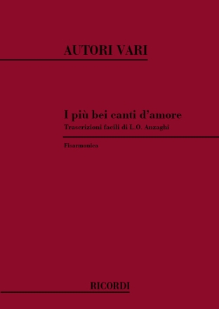 AA.VV. I Piu' Bei Canti D'Amore fisarmonica