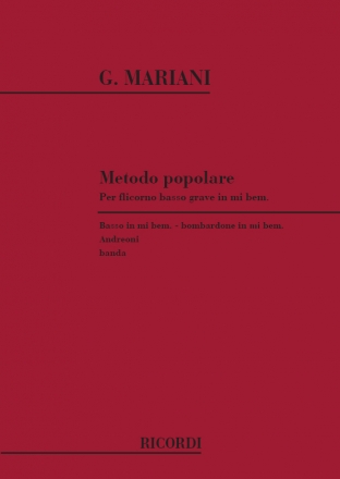 G. Mariani Metodo Popolare Band Music